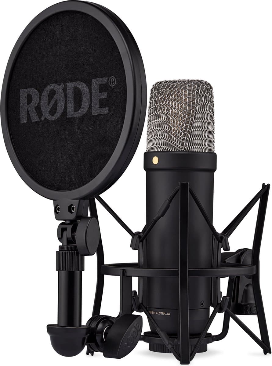 RØDE NT1‑A 5th Gen - Zwart - Studiomicrofoon — afbeelding 1