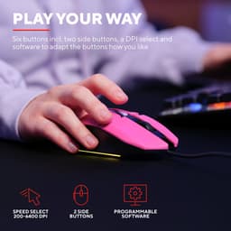 Trust GXT790P TRIDOX Gaming headset met muis en muismat — thumbnail 4