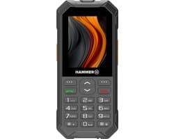 Hammer 6 LTE Rugged bouwtelefoon. SOS knop, IP68, 2500mAh
