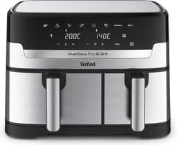 Tefal Dual Easy Fry & Grill EY905D - Heteluchtfriteuse XXL - RVS - 2700W - 8,3L — thumbnail 7