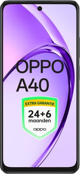 OPPO A40 4+128 - Sparkle Black - Extra Garantie 24+6 Maanden! — thumbnail 3