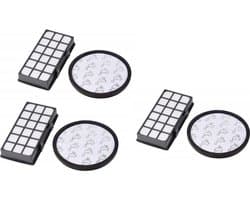 3 x SET FILTERS vervanging VOOR ROWENTA TEFAL STOFZUIGER - VERVANGINGSFILTER ZR006001. ROWENTA: RO692 RO693 RO694 RO695 RO696 RO697 RO698 RO699 RO721 RO722 RO723 RO724 RO725 RO726 RO727 RO728 TEFAL: TW695 TW698 TW699 TW723 TW724 TW726