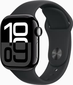 Apple Watch Series 10 4G 46mm Zwart Sportband S/M — thumbnail 1