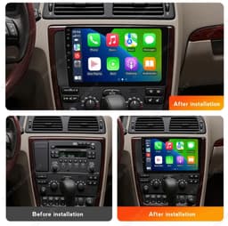 geschikt voor Volvo V70 XC70 S60 S80 | 2004 - 2010 | Carplay & Android auto | 2GB & 32GB | Autoradio met navigatie | Radio scherm | 2004 2005 2006 2007 2008 2009 2020 — thumbnail 2