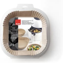 IBILI - Papieren airfryer inzet - 20x20 cm - set met 50 stuks — thumbnail 2