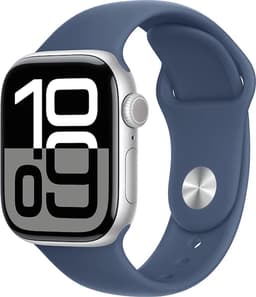 Apple Watch Series 10 42mm Zilver Sportband M/L — thumbnail 1