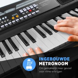 Finesse Keyboard Piano - 54 Keys - Pianostickers - Elektrische Piano - Digitale Piano - Kind - Volwassenen — thumbnail 2