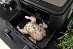 Gastronoma Airfryer - Heteluchtfriteuse 10L - 10 programma's - 2 Dual zones afzonderlijk bakken - PFAS vrij - Incl. accessoires - 18290008 - Zwart — thumbnail 9