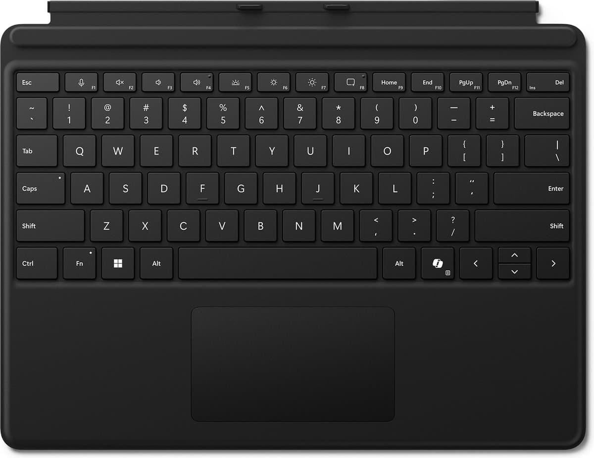 Microsoft Surface Pro Keyboard Cover - Zwart — afbeelding 1