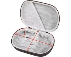 Koptelefoon Case - Harde Beschermhoes - On-Ear/Over-Ear - Voor De Meeste Merken/Bluetooth/Hifi/Bedrade Hoofdtelefoon/Gaming-Headset - Koptelefoon Hoesje - Beschermhoes - Draagtas - Waterbestendig - Stootvast - Oortjes Opberg Hoesje - Hoge Kwaliteit!