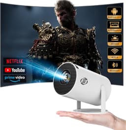 Equivera Mini Beamer - Draagbare Beamer - Beamer - Mini Beamer Projector - Projector - Mini Projector — thumbnail 1