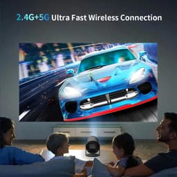 Equivera Mini Beamer - Draagbare Beamer - Beamer - Mini Beamer Projector - Projector - Mini Projector — thumbnail 4