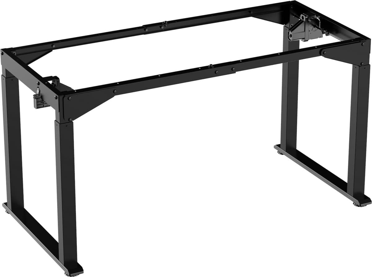Bureau zit sta frame - elektrisch hoogte verstelbaar - 130 kg belastbaar - bureaublad formaat 130 tot 200 cm — afbeelding 1