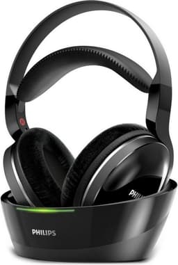 PHILIPS SHD8850 - TV Headphone, High Res audio, Bioscoop geluid, Draadloze Over-Ear Koptelefoon, Met Zendstation, Bereik van 30 meter - Zwart — thumbnail 11