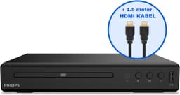 Philips TAEP200 - DVD-speler met CD-ondersteuning - Inclusief HDMI Kabel - Zwart — thumbnail 1