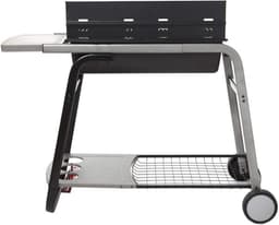 Kolenbarbecue met wielen 120 x 58,5 x 95 cm Zwart/Gris — thumbnail 3