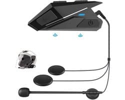Motorhelm Koptelefoon - Draadloze Handsfree Motorhelm Koptelefoon, Muziek Luidsprekers, Microfoon Call Control, Anti-interferentie Koptelefoon