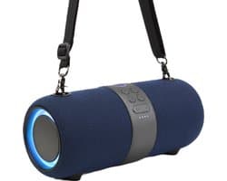 Phreeze Bluetooth Speaker - Outdoor Bazooka - 40W - Ultra Volume Boost - FM - Aux - RGB Verlichting