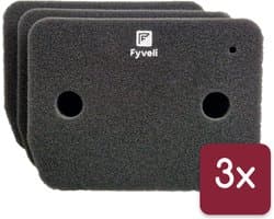 Fyveli - BG Filter Alternatief Miele T1 drogers - 3 stuks - 210x155x30mm