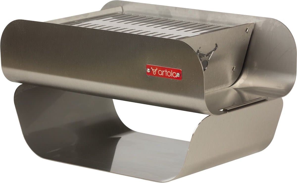 Artola - Trunqy Tafelbarbecue - Roestvast Staal - Zwart — afbeelding 1