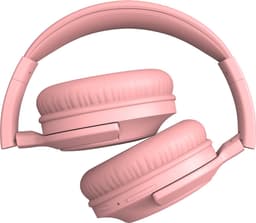 Qware - Draadloze Koptelefoon - Draadloos- Bluetooth 5.1 - Headset - Headphone - Volumeknoppen - USB-C - 20h luisteren op 50% - Vouwbaar Design - Roze — thumbnail 3