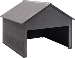 vidaXL - Overkapping - voor - grasmaaier - 80x80x70 - cm - HKC — thumbnail 1