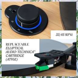 House of Marley Stir It Up Lux Bluetooth Platenspeler - Ingebouwde Voorversterker - Vinyl - Auto-stop - Audio Technica - FSC goedgekeurd Bamboe hout - Anti Skating - Gemaakt van Duurzame Materialen — thumbnail 4