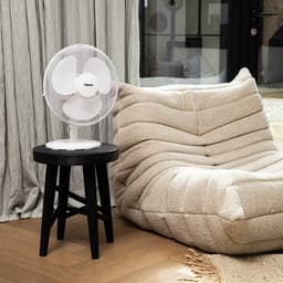 Tristar Tafelventilator 30 cm – 3 Snelheden – 85° Oscillatie – Verstelbare Luchtstroom – VE-5724 – Wit — thumbnail 4
