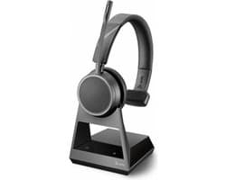 Hoofdtelefoon met microfoon Poly Zwart