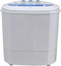 Lowander mini wasmachine - Met centrifuge en dubbele trommel - Campingwasmachine - 5KG - Wit — thumbnail 4