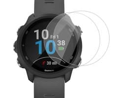 2x Screenprotector geschikt voor Garmin Forerunner 245 - Folie Screen Protector geschikt voor Garmin Forerunner 245