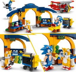 LEGO Sonic the Hedgehog Tails' werkplaats en Tornado vliegtuig - 76991 — thumbnail 4