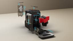 Siemens EQ300 TF301E19 - Volautomaat espressomachine - Zwart - Koffiemachine met bonen — thumbnail 3