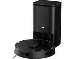 Hombli Slimme Robotstofzuiger - LiDAR Navigatie - Dweilen (300 ml) - No-Go Zones Anti-Val Sensor HEPA Filter - Compatibel met Alexa, Google en Siri- Alle vloeren - Zwart