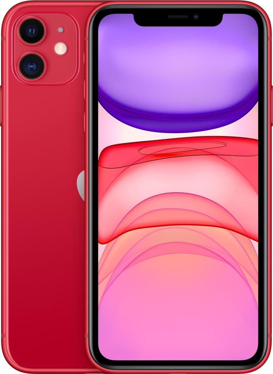 Apple iPhone 11 - 128GB - Rood — afbeelding 1