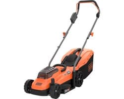 BLACK+DECKER 2x 18V 2.5Ah 33cm Grasmaaier inclusief accu en lader, 35L opvangbak - BCMW3318L2-QW