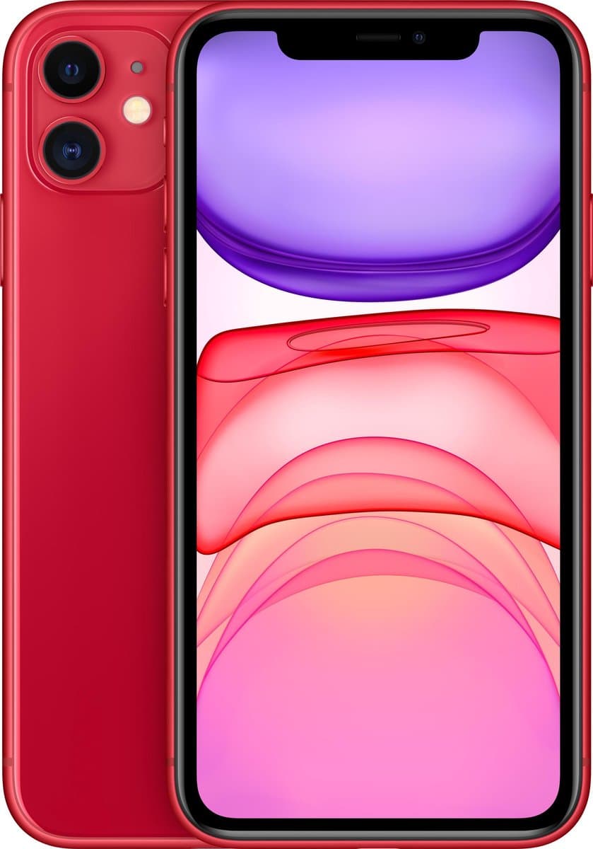Apple iPhone 11 - 64GB - Rood — afbeelding 1