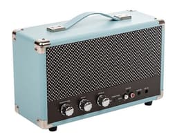 GPO WESTWOODBLU - Bluetooth speaker Westwood, nostalgisch, blauw — thumbnail 5