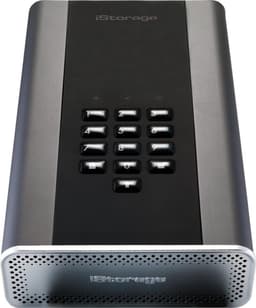 iStorage diskAshur DT2 - externe harde schijf - 18 TB - Zwart - Grafiet — thumbnail 7