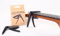 Capo universeel voor ukelele - banjo - mandoline met platte toets — thumbnail 2