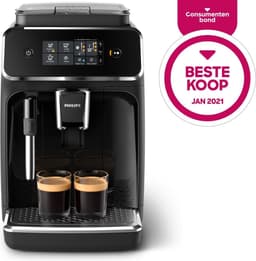 Philips 2200 Serie EP2224/40 - Espressomachine - Zwart/Grijs & RVS — thumbnail 3