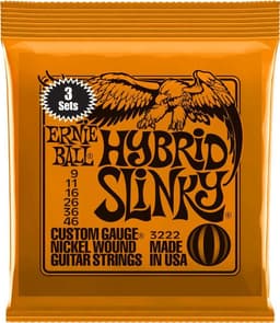 Ernie Ball Slinky Nickel Wound - Gitaarsnaren - Hybrid Slinky 3-Pack - 09-46 - Elektrische Gitaar — thumbnail 5
