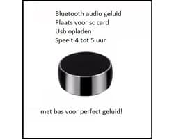 Draadloze luidsprekers | radio | Bluetooth 3.1 | 10M transmissieafstand | plaats voor uw sd card | compacte  luidsprekers | draagbare luidspreker met super bas stereo geluid | FM/TF /PC/MP3/MP4/Mobiele telefoon| Bluetooth audio sound, perfect geluid