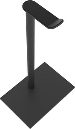 Cavus HSB Square Design Standaard voor Hoofdtelefoon - Koptelefoon Houder Trendy Zwart Staal - Rechthoekig — thumbnail 2