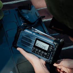 Sangean MMR-99 DAB Draagbaar Digitaal Blauw — thumbnail 3