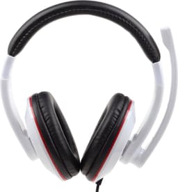 Gembird MHS-001-GW - Koptelefoon met microfoon, glossy wit — thumbnail 5