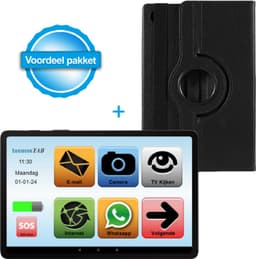 SeniorenTAB SA9W Voordeelpakket - Senioren Tablet - op basis van Samsung - 64GB - 11 inch - Wifi - tablet voor ouderen - inclusief beschermhoes — thumbnail 1