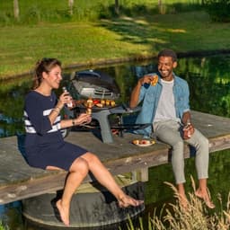 LANDMANN Pantera 1.0 Gas barbecue – 3500W – Tafelmodel – Grilloppervlak 48x37 cm – Zwart — thumbnail 3