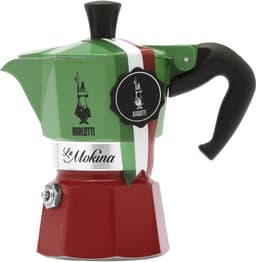 Bialetti - La Mokina - Percolator - Tricolore - 1 espresso — thumbnail 3