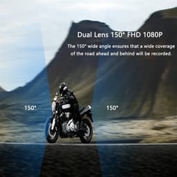 Dual Dashcam - Dashcam Voor en Achter - Auto Camera Dashcam - Dashcam Auto - Dual Dashcam voor Auto — thumbnail 5